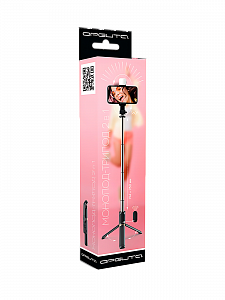 Орбита OT-SMH19 палка для селфи, трипод (194-760мм, пульт Bluetooth, LED)